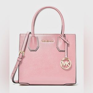 NWT * MICHAEL KORS * Mercer Medium Pebbled Leather Crossbody Bag